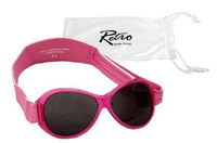 Okulary przeciwsłoneczne UV dzieci 2-5lat RETRO BANZ Pink