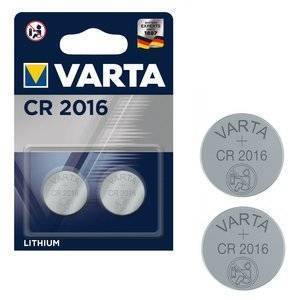 Bateria guzikowa CR2016 KCR2016 LM2016 VARTA 2szt