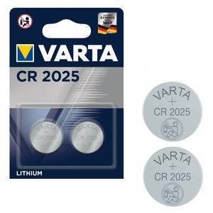 Bateria guzikowa CR2025 DL2025 LM2025 VARTA 2szt