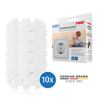 Zaślepki gniazdek elektrycznych typu F 10szt REER