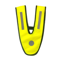 Szelki odblaskowe ostrzegawcze dla dzieci i młodzieży żółte