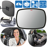 Lusterko do obserwacji dziecka zagłówek regulowane do auta samochodu REER