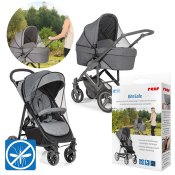 Moskitiera do wózka gondoli spacerówki uniw REER