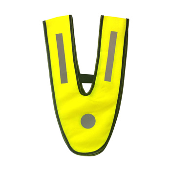 Szelki odblaskowe ostrzegawcze dla dzieci i młodzieży żółte