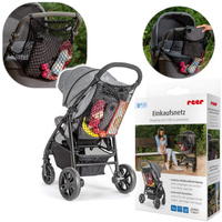 Siatka do wózka uniwersalna, czarna, REER