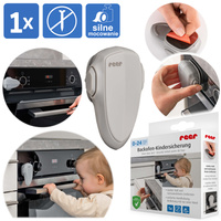 Zabezpieczenie blokada drzwi piekarnika samoprzylepne taśma 3M REER