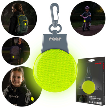 Lampka LED breloczek odblaskowy Light&Go REER