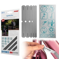 Naklejki odblaskowe odblaski 18szt 3M Scotchlite REER 